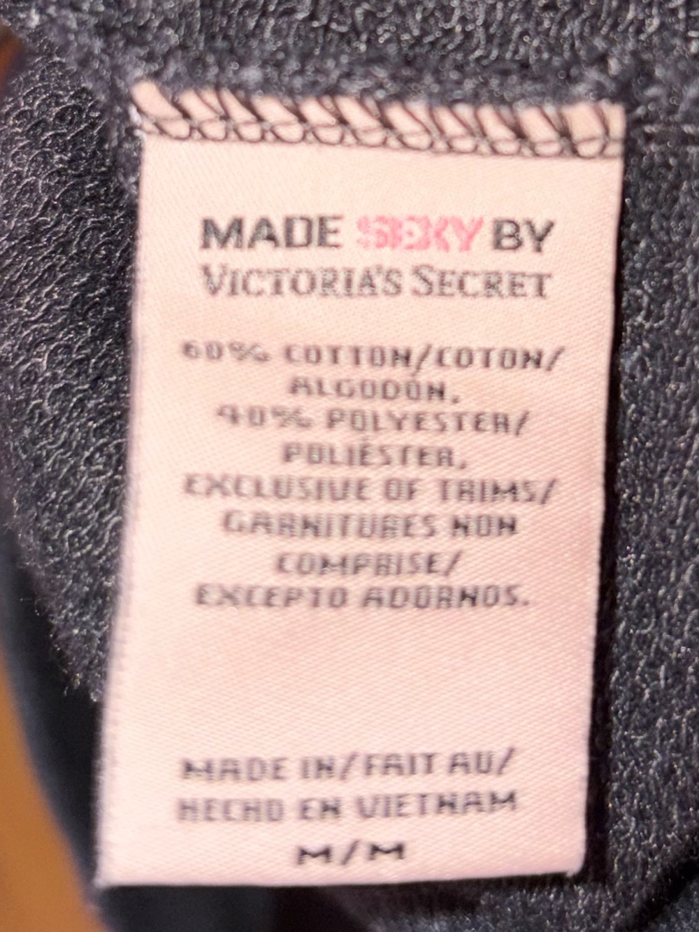 Victorias Secret Sexy Sport Y2K Grey Off-Shoulder Short Sleeve Pullover Top - Picture 5 of 6